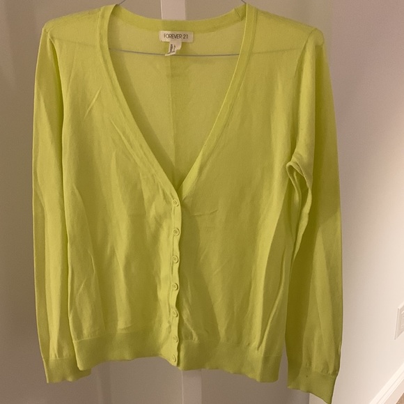 Forever 21 light cardigan, size L - Picture 2 of 4